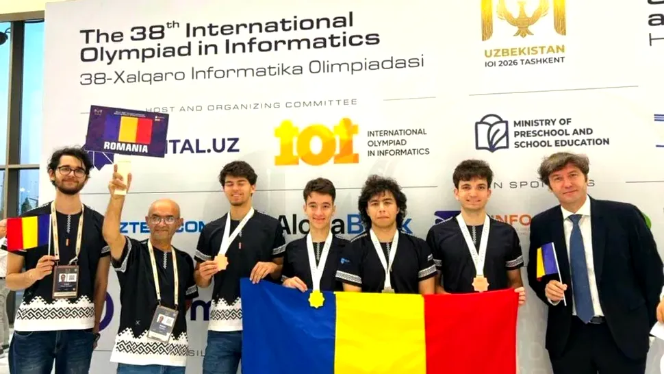 România continuă serie performanțelor la Olimpiada Internațională de Informatică: patru elevi au adus medalii