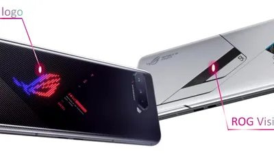 ASUS anunță ROG Phone 5 cu până la 18 GB și display OLED pe spate