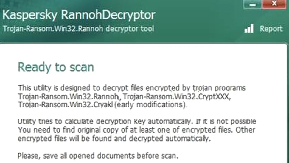 Fişierele criptate de ransomware-ul CryptXXX pot fi acum decriptate cu ajutorul unei unelte Kaspersky Lab
