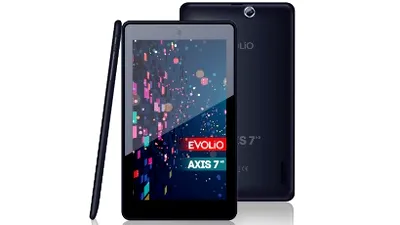 Evolio prezintă Axis 7 HD, o tabletă cu două camere foto şi procesor quad-core la un preţ foarte mic
