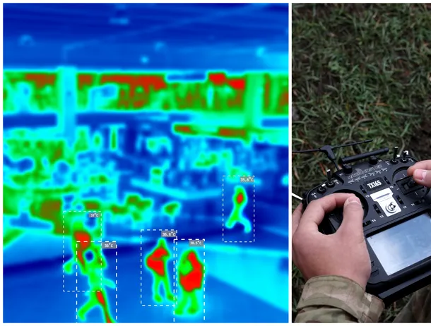 Joc de-a v-ați ascunselea termic: Drona cu termoviziune a devenit coșmarul luptătorilor în Ucraina, pe un ger cumplit. Cum încearcă militarii să se ascundă de ea?