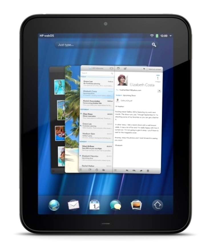 HP TouchPad - primul contact cu WebOS