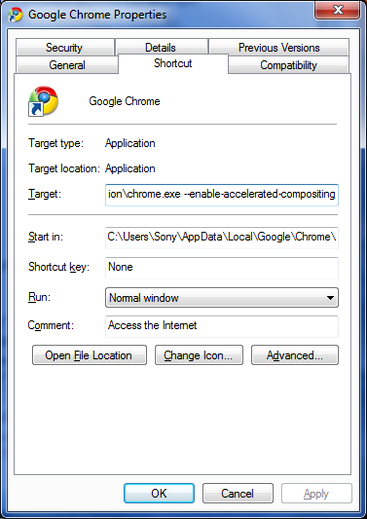 Google Chrome are accelerare hardware