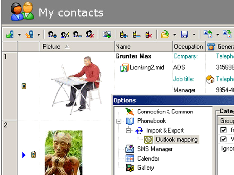 Oxygen Phone Manager