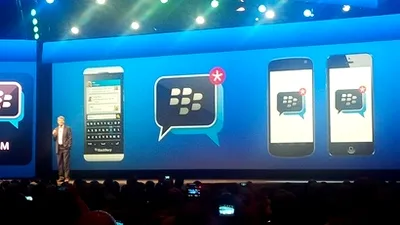 BlackBerry Messenger va fi disponibil din vară pe Android şi iOS