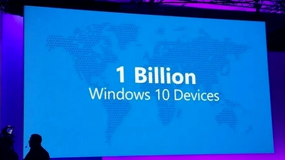 Windows 10 a ajuns la un miliard de utilizatori activi în toată lumea