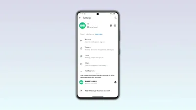 WhatsApp Business permite utilizarea a două conturi pe același telefon cu Android