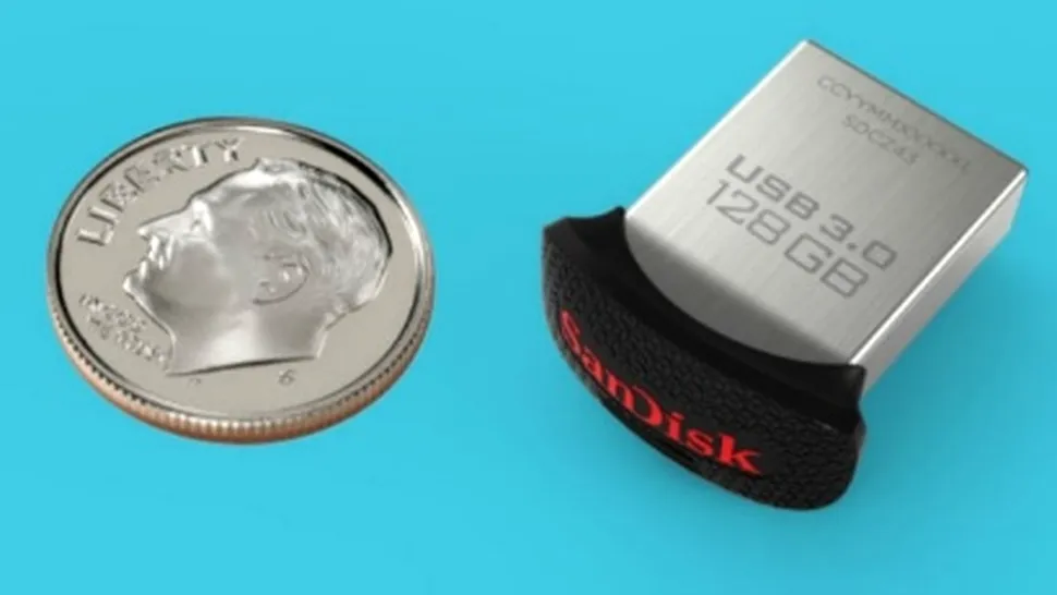 SanDisk Ultra Fit - cel mai mic stick USB de capacitate mare