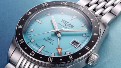 Vulcain reinventează ceasul vintage de scufundări: noua colecție Skindiver Nautique GMT mizează pe nuanțe pastelate și ediții strict limitate