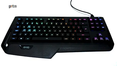 Logitech G410 Atlas Spectrum: tastatură pentru gamerii cu birouri mici [REVIEW]