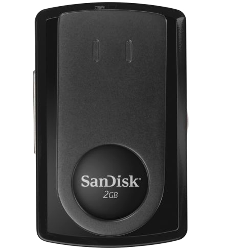 SanDisk Sansa Clip –  faţa posterioară