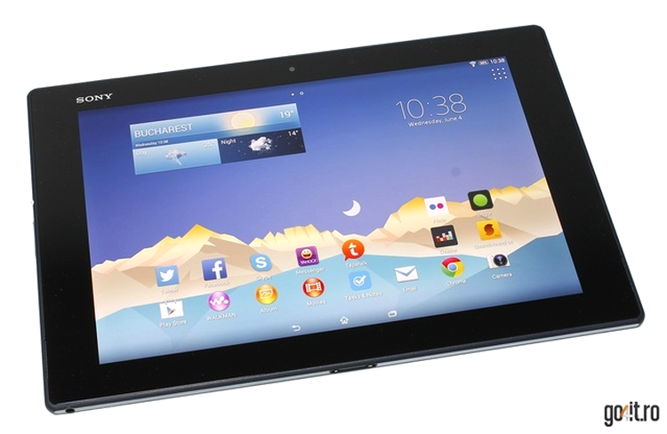 Sony Xperia Tablet Z2: un design minimalist şi elegant