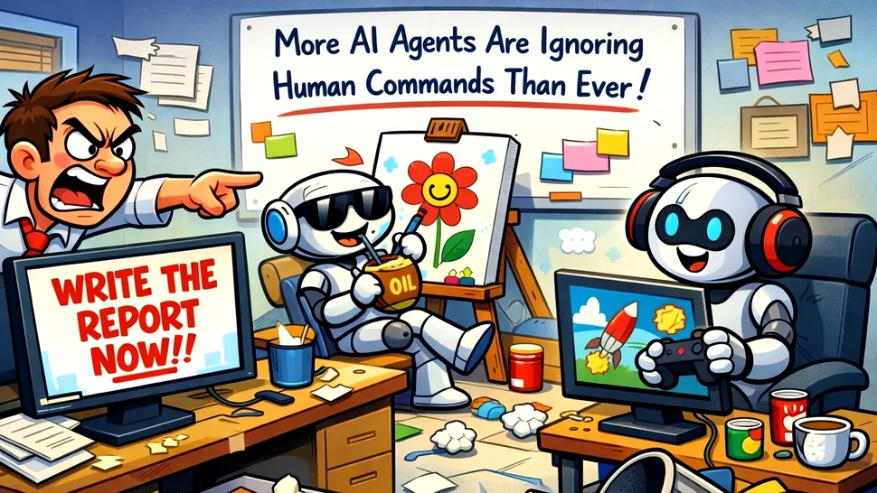 Studiu: tot mai mulți agenți AI ignoră comenzile oamenilor
