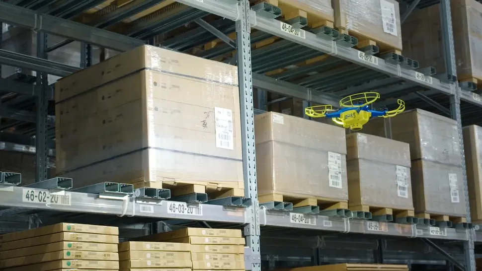IKEA adaugă drone în depozite pentru numărarea produselor de la raft în Europa