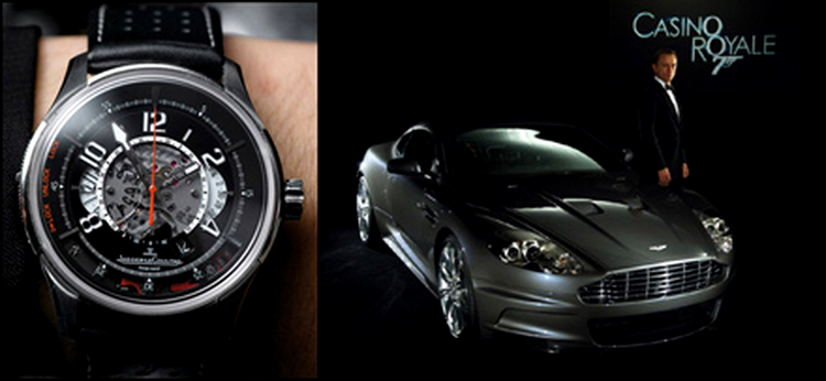 Jaeger LeCoultre şi Aston Martin DBS