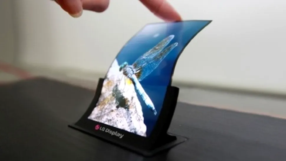 LG ne arată misteriosul ecran OLED care nu se sparge