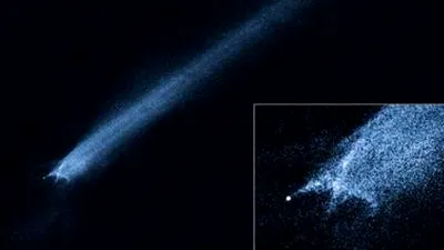 Momentul când telescopul Hubble a fotografiat o „navă spaţială”