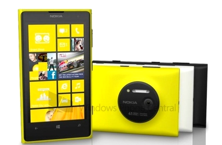 Nokia Lumia 1020 - aceasta ar putea fi o imagine oficială