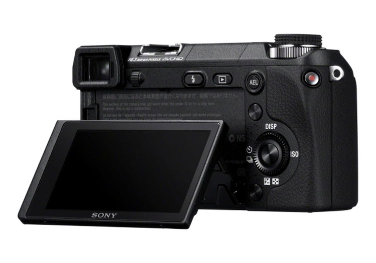 Sony NEX-6 - ecran rabatabil şi buton rapid pentru ISO