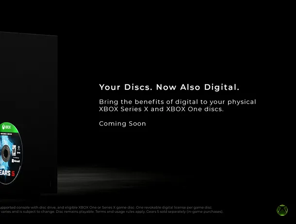 Xbox pornește un program de convertire a jocurilor pe disc în format digital