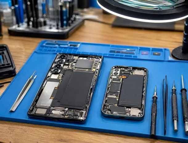 Repararea telefoanelor Samsung poate costa cu până la 60% mai mult decât cea a modelelor iPhone