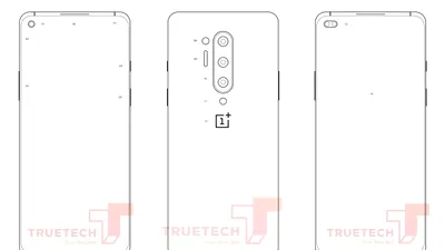 OnePlus 8 şi 8 Pro apar în noi diagrame. Se pare că ecranul modelului Pro va fi perforat