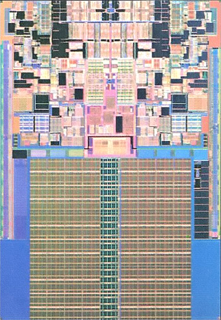 Intel Penryn Die