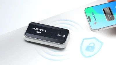 ADATA lansează Urban Tapsafe, SSD extern cu deblocare prin NFC
