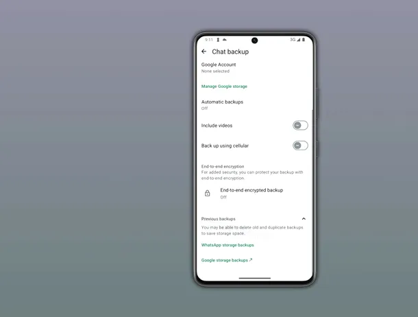 WhatsApp pregătește un centru dedicat pentru administrarea backup-urilor pe Android