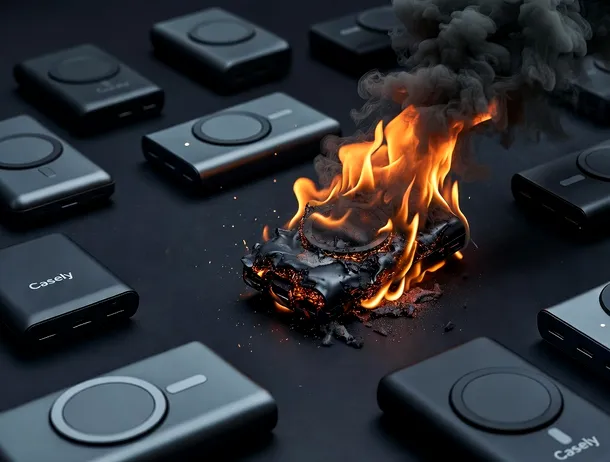 Casely, retragere urgentă: peste 400.000 de baterii externe, implicate în incendii