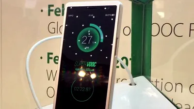 OPPO a prezentat o tehnologie care poate încărca complet bateria unui smartphone în 15 minute
