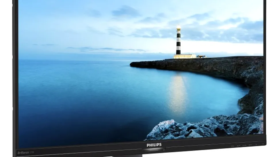 Primul monitor Philips cu Popup Webcam
