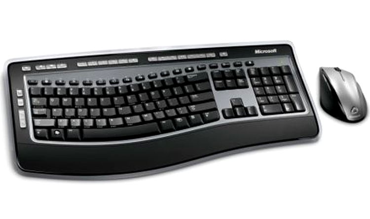 Microsoft Wireless Laser Desktop 6000 - un kit de top