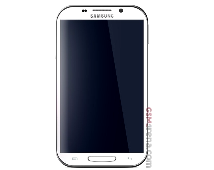 O presupusă imagine oficială a lui Samsung Galaxy Note II