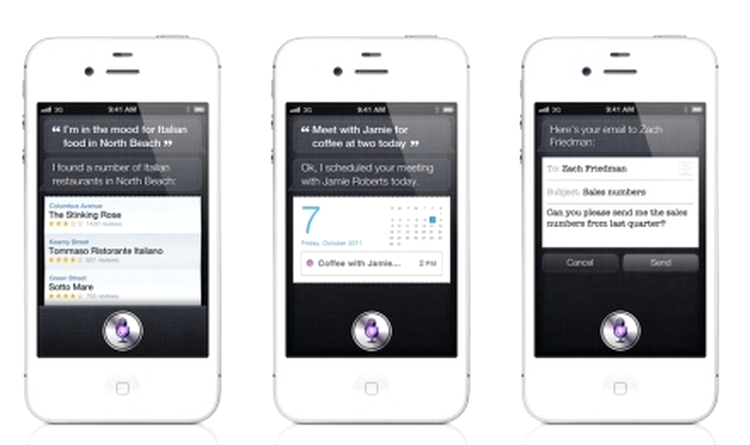 iPhone 4S - noua aplicaţie Siri