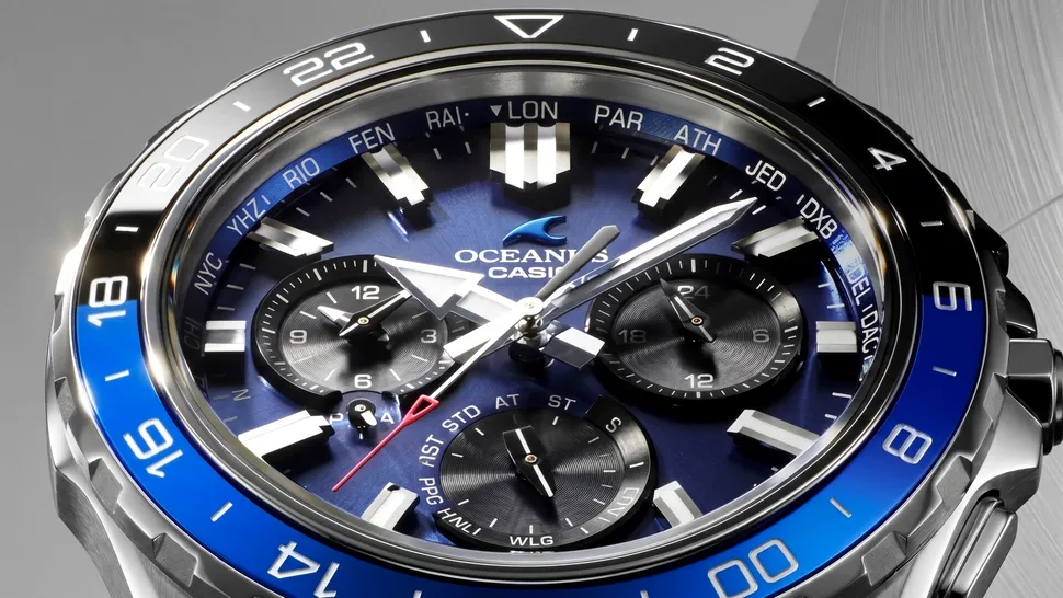 Casio lansează trei noi ceasuri Oceanus OCW-P3000 din titan, cu rame din ceramică pentru afișarea orei mondiale