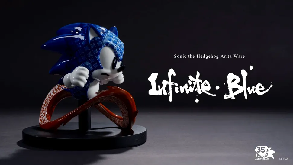 Sonic împlinește 35 de ani și Sega îi face o statuetă de lux: doar 50 de unități, din porțelan, la 6.300 de dolari bucata - VIDEO