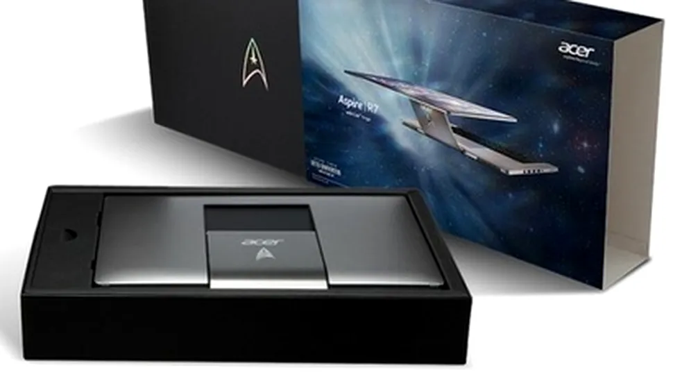 Acer Aspire R7 are o ediţie specială Star Trek, unul dintre cele 25 de exemplare va fi oferit pe eBay