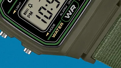 Casio transformă emblematicul model F-91W într-un ceas pentru drumeții cu o singură mică modificare. Preț mai „piperat”