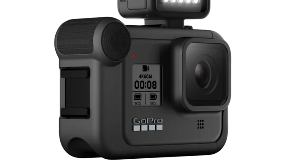 GoPro lansează primul accesoriu de vlogging pentru Hero 8 Black: o lampă LED