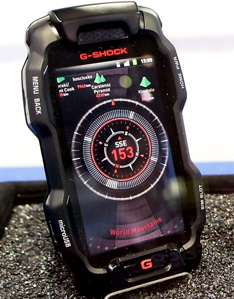 Casio G-Shock - un concept de smartphone foarte rezistent