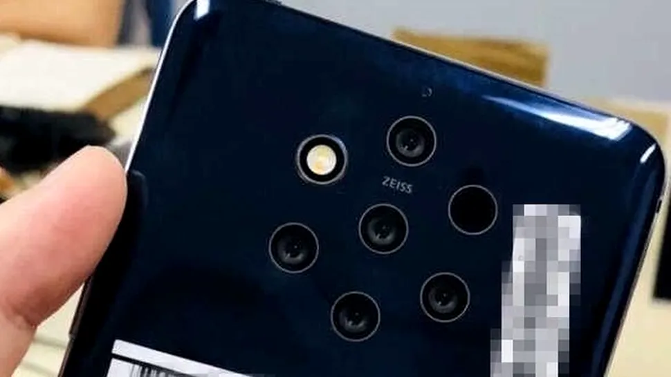 Acesta ar putea fi noul Nokia PureView, primul telefon cu cinci camere foto