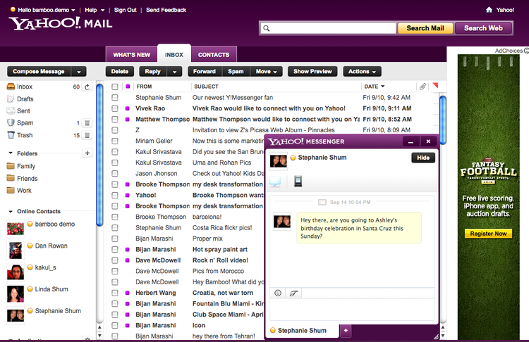 Yahoo! Mail pregăteşte o interfaţă nouă