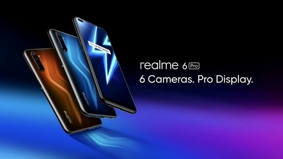 Realme 6 şi 6 Pro au fost lansate. Sunt cele mai ieftine telefoane cu ecrane la 90 Hz