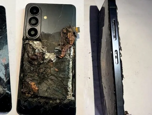 Un telefon Samsung ar fi explodat în buzunarul unui bărbat. Victima a suferit arsuri grave