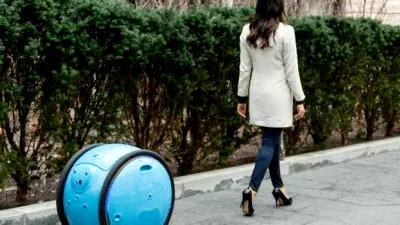 Gita este un robot inteligent care poate căra bagajele în locul oamenilor