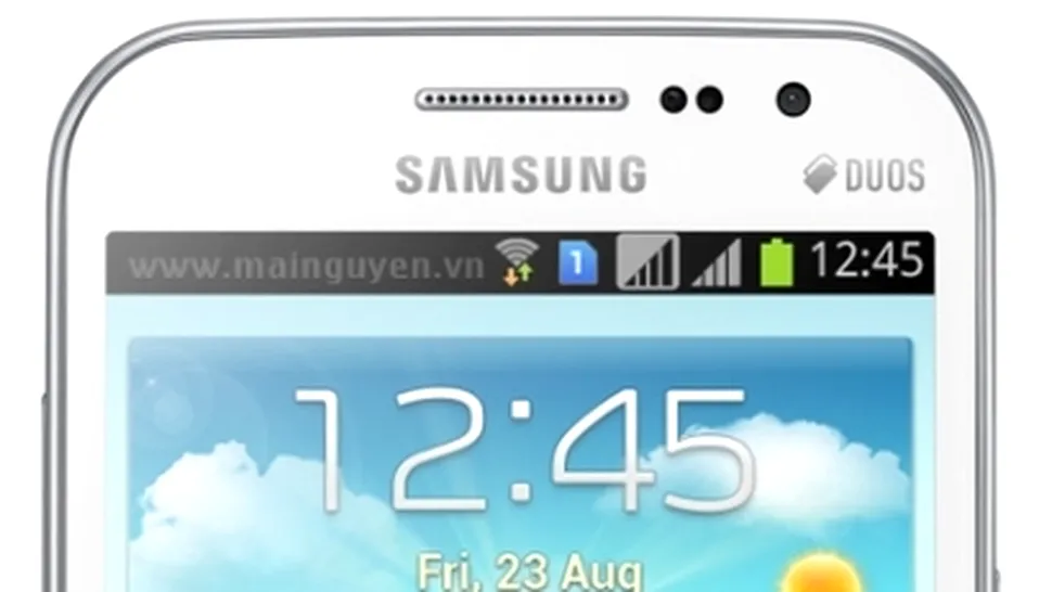 Samsung Galaxy Win şi-a făcut apariţia fără anunţ oficial