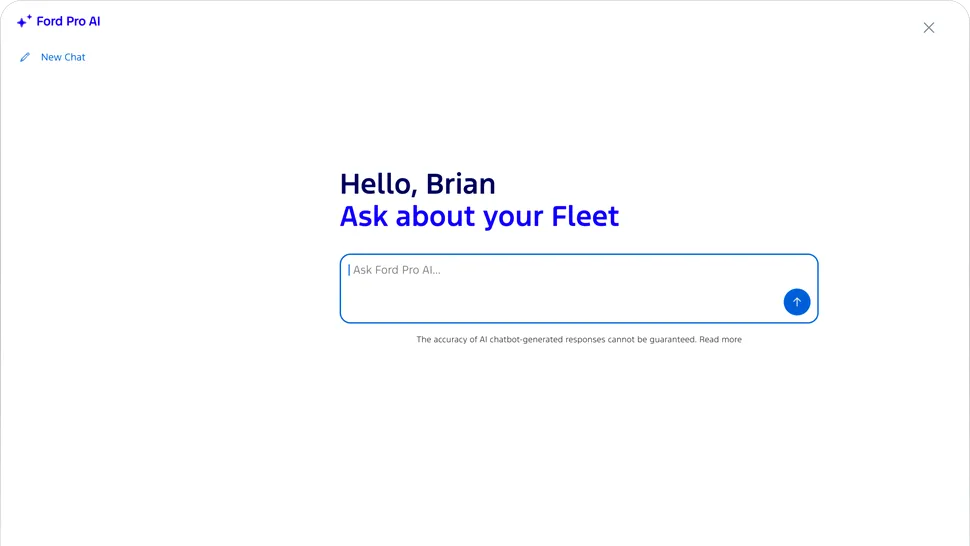 Ford lansează propriul chatbot pentru clienții de flotă în Europa. Ford Pro AI, un produs „de succes” în SUA