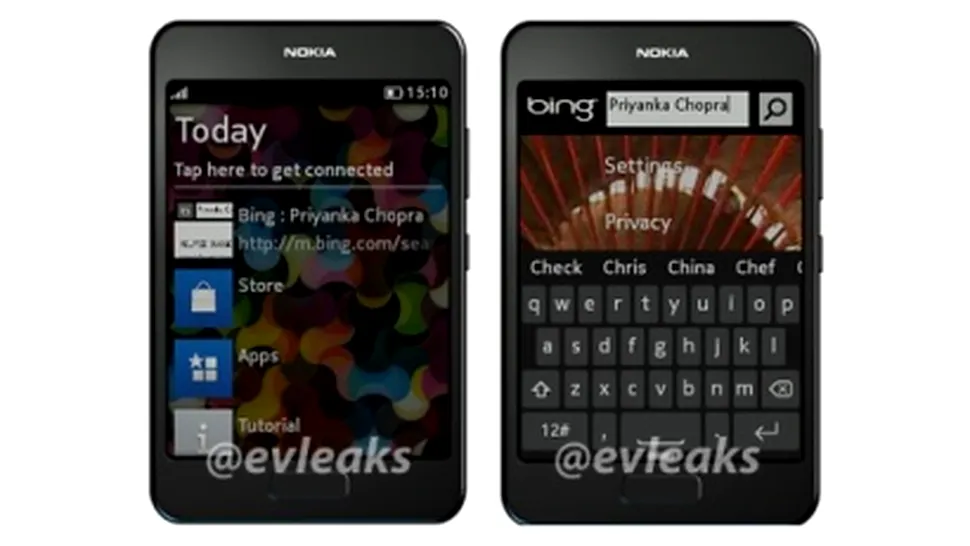 Imagini cu două telefoane noi de la Nokia - modele din seria Asha