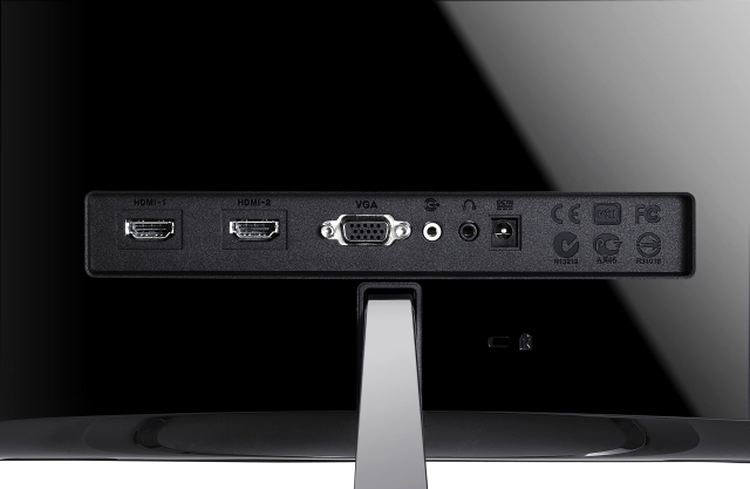 Asus MX279H - panoul cu conectori